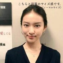 武井咲さん着用のイヤリングタイプは当店だけ♪ オープンハート フープイヤリング シルバー、ノーマルサイズ_画像4