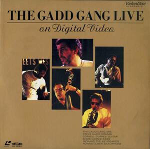B00143748/LD/ザ・ガッド・ギャング「The Gadd Gang: Live on Digital Video デジタル・ライヴ (1988年・VAL-3868・フュージョン)」