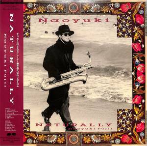 A00538774/LP/藤井尚之(チェッカーズ)「Naturally (1987年・C28A-0600・ソロデビューアルバム・大村憲司・土方隆行etc参加・後藤次利プロ