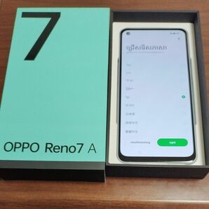 Reno7 A 6.4インチ メモリー6GB ストレージ128GB ドリームブルー ワイモバイル