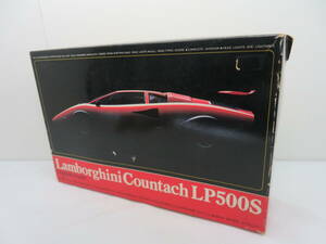 【未組立】AOSHIMA　MIDSHIP SERIES　1/20　Lamboeghini Countach LP500S　ランボルギーニ　カウンタック　プラモ　模型