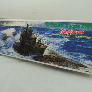 【管理G549】【未組立】NICHIMO ニチモ U-BOAT IX-C ユーボート 潜水艦 1/200 プラモ 模型の画像1