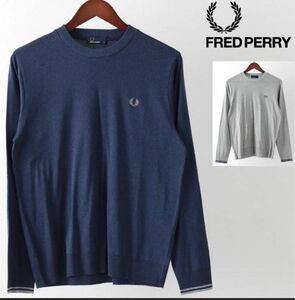 FRED PERRY クルーネック セーター ロング Tシャツ カットソー