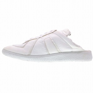 21SS メゾン マルジェラ Maison Margiela Replica Cut-Out スニーカー サンダル ミュール フラット シューズ 靴 22.0 白 ホワイト ur19