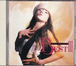 CD 中森明菜 BEST III ベスト