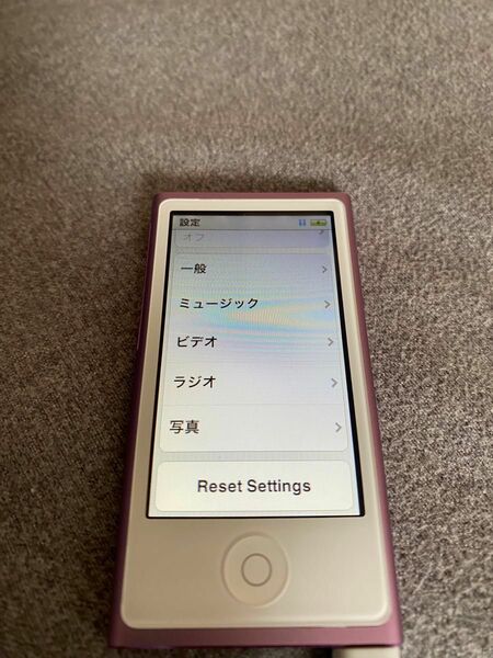 Apple iPod nano 第7世代 A1446 16GB パープル