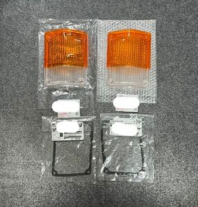  Toyota genuine products Land Cruiser 60 corner lamp lens Turn signal lamp lens one stand amount 