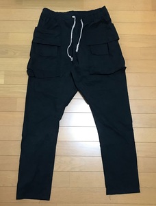 黒色 カーゴ パンツ FREEサイズ 中古