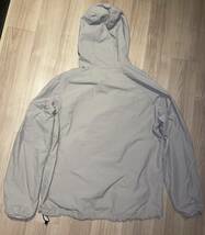 PALACE SKATEBOARDS SLANT ZIP SHELL ベージュ アノラック Lサイズ 美品 オーバーサイズ ウインドブレイカー _画像2