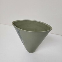 いけばな 池坊 作家陶器 正行窯 華道師範所蔵品 Japanese Vintage Style Flower Vase 和モダン デザイン フラワーベース 花瓶 花器 06_画像2