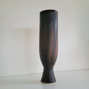三菱 華道師範所蔵品 Japanese Vintage Flower Vase モダン 北欧 ヴィンテージ デザイン フラワーベース 花瓶 花器 インテリア 1725Vの画像3