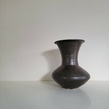 作家陶器 Japanese Vintage Flower Vase モダン 北欧 ミッドセンチュリー ヴィンテージ フラワーベース 花瓶 花器 インテリア 1772V_画像10