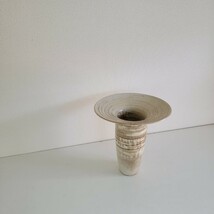 作家陶器 Japanese Vintage Flower Vase モダン 北欧 ミッドセンチュリー ヴィンテージ フラワーベース 花瓶 花器 インテリア 1783V_画像9