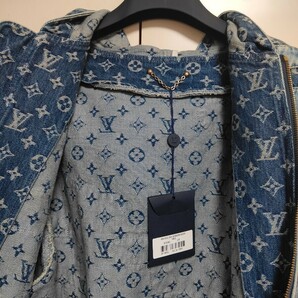 ★LOUIS VUITTON×NIGOモノグラムパッチワークデニムフーディの画像3