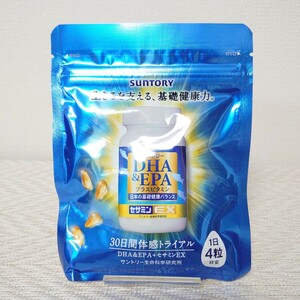 【新品未開封品】SUNTORY サントリーDHA & EPA セサミンEX 120粒