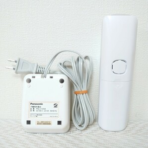 【動作確認済】Panasonic パナソニック KX-FKD556-S（シルバー）増設子機 充電器・充電池付きの画像5