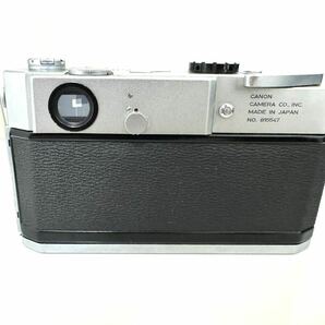 Canon キヤノン MODEL 7 レンジファインダーフィルムカメラ CANON LENS 50㎜ 1:1.4 シャッター タイマーOKの画像4