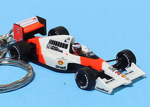 ★☆McLaren HONDA☆マクラーレン ホンダ MP4/5B☆1990☆F1☆#28 ゲルハルト・ベルガー☆ミニカー☆キーホルダー・アクセサリー☆★