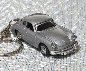 ★☆PORSCHE☆ポルシェ 356B クーペ☆シルバー☆ミニカー☆キーホルダー・アクセサリー☆★