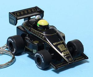 ★☆LOTUS RENAULT☆ロータス ルノー 98T☆月桂樹仕様☆1986☆F1☆アイルトン・セナ☆ミニカー☆キーホルダー・アクセサリー☆★