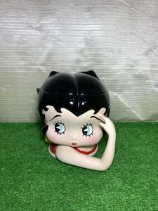 Betty Boop ベティ ブープ ベティちゃん 陶器 置物 ティーポット ウォーターポット レトロ 希少 レア S10