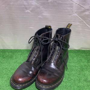 Dr.Martens ドクターマーチン 1460 8Eye Boot PASCAL FRONT ZIP UK9 チェリーレッド 8ホールブーツ メンズブーツ ファッション 靴 21-17の画像1