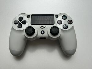 【SONY純正品】ワイヤレスコントローラー (DUALSHOCK 4) グレイシャー・ホワイト(CUH-ZCT1J)