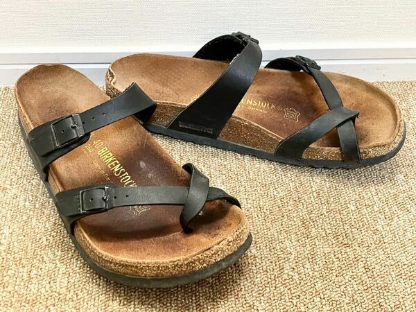 H168☆送料無料☆BIRKENSTOCK/ビルケンシュトック サンダル サイズ 40/26.0cm MADE IN GERMANY 中古現状品