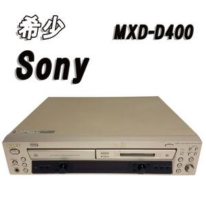 希少　SONY MXD-D400 CD MD デッキ　ジャンク　通電のみ確認