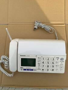 J）動作品 Panasonic 電話機 FAX 親機のみ KX-PD285