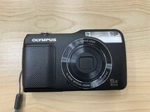 「H7063」OLYMPUS オリンパス VG-170 14MEGAPIXEL ブラック コンパクトデジタルカメラ _画像2