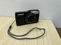 「H7063」OLYMPUS オリンパス VG-170 14MEGAPIXEL ブラック コンパクトデジタルカメラ _画像1