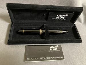 [T2520] 筆記確認 MONTBLANC モンブラン 万年筆 マイスターシュテュック No.149 ペン先 4810 14K 585 吸引式 MEISTERSTUCK 文房具 14金 箱