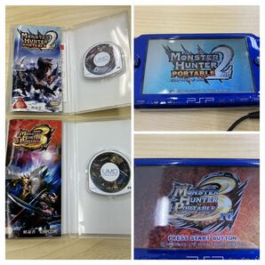 [TH3118]動作品 PSP ソフト おまとめ9点 ディスガイア2 みんなの地図 モンスターハンター ウイニングイレブン シュタインズゲートの画像2