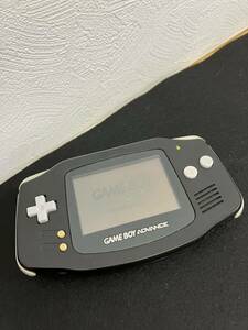 [T1734-1] 動作品 本体 ゲームボーイアドバンス GBA ブラックAGB-001 GAMEBOY BOY ADVANCE ニンテンドー　任天堂