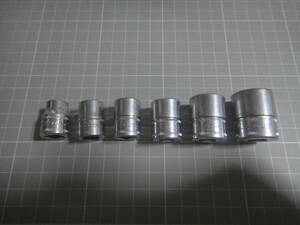 スナップオン ソケット 10mm-19mm 差込角3/8 snap-on