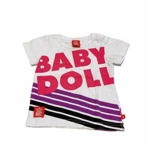 80cm baby doll ベビードール　 半袖Tシャツ