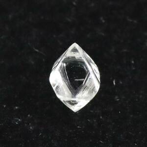 天然 ダイヤモンド ソーヤブル結晶 八面体 トライゴン 0.093ct 【榎本通商14500】