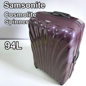 Samsonite Cosmo Light Spinner 94L Suitcase Lightweight Light Sight емкость