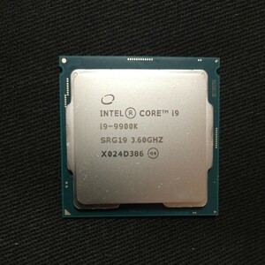 インテルCore i9 9900k付属品なし