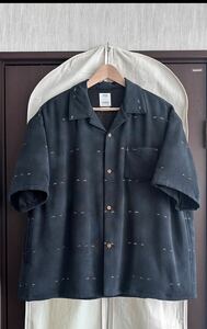 visvim WALLIS SHIRT S/S IRIS (MAWATA) SIZE3 F.I.L. Indigo Camping Trailer ICT 未使用