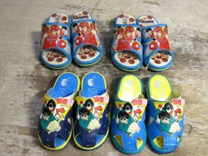  child sandals Yu Yu Hakusho 15cm Slam Dunk 16cm 4 pair dead stock 