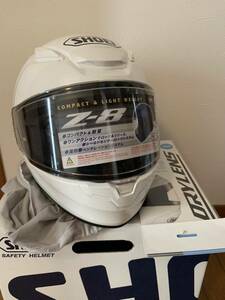 SHOEI Z-8 ルミナスホワイト　Mサイズ