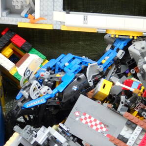 LEGO レゴ 14kg シティ ジュラシックワールド スターウォーズ パイレーツ ニンジャゴー 大量 まとめ パーツ ジャンク品 160サイズの画像6