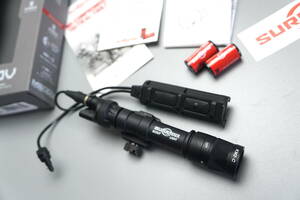 実物 新品 特価品 Surefire M600 V IR M603V-BK 純正デゥアルスイッチ (Trijicon Leupold PEQ PVS PSQ ATPIAL ptw LA5 peq15 wilcox)