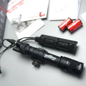 実物 新品 特価品 Surefire M600 V IR M603V-BK 純正デゥアルスイッチ (Trijicon Leupold PEQ PVS PSQ ATPIAL ptw LA5 peq15 wilcox)の画像1