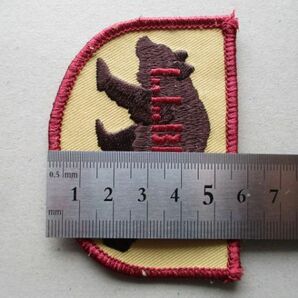 【直営店限定】L.L.Beanくまクマ熊エルエルビーン刺繍ワッペン/アウトドア山登りキャンプ自然ハイキングCAMPパッチPATCHESアップリケ V202の画像10