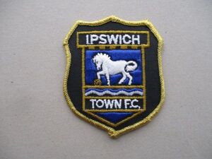 イプスウィッチ・タウンFC IPSWICH TOWN F.C.サッカー刺繍ワッペン/EFLイングランドFOOTBALLプレミアリーグ馬SOCCERパッチPATCHES V194