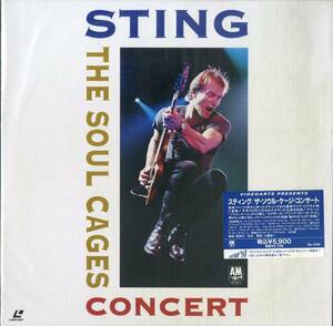 B00182723/LD/スティング (STING・ザ・ポリス・THE POLICE)「The Soul Cages Concert (VALA-3535)」