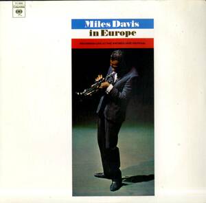 A00592678/LP/マイルス・デイヴィス「Miles Davis In Europe (PC-8983・ハードバップ・モードジャズ・MODAL)」